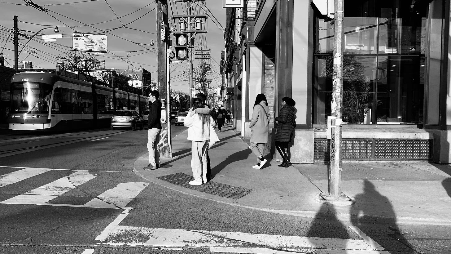 toronto street photography street scenes interaction people