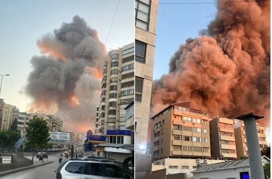 اسرائیل مقر فرماندهی حزب الله در بیروت را بمباران کرد - شبستان