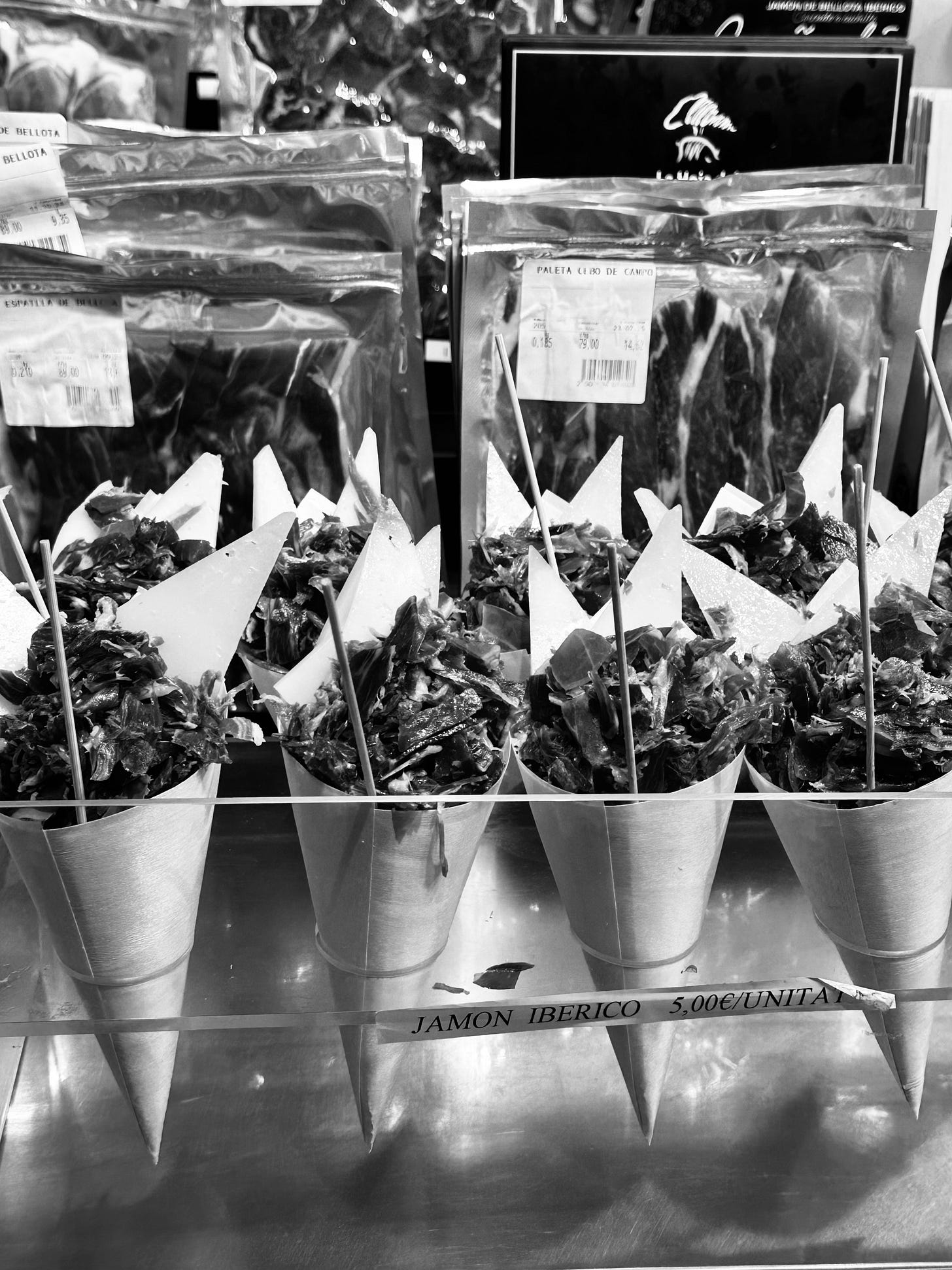 Monochrome photography from Barcelona in Spain