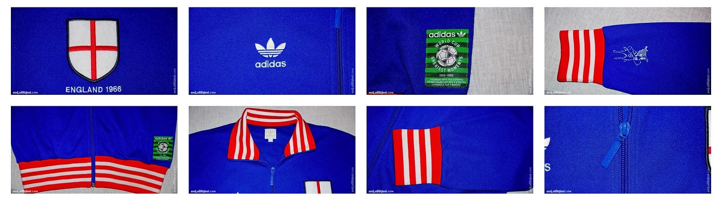 The Adidas Originals Brasil 1970 WorldCup Track Top by EnLawded.com