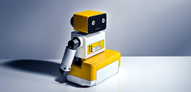 Timbot is actually just code. He doesn't look like this.