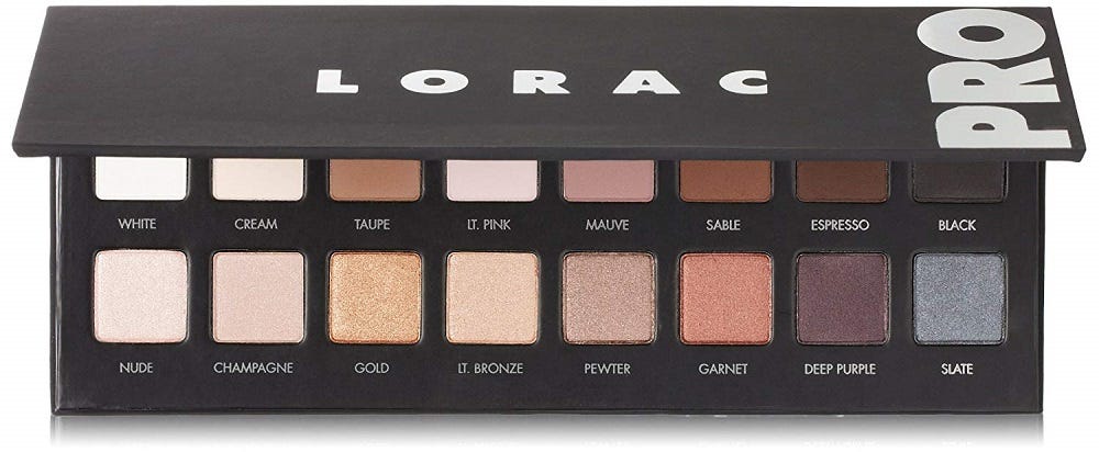 LORAC PRO Palette Eyeshadow Kit 2019 hottest holiday skincare beauty gift ideas