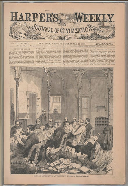 Harper's Weekly Feb 22, 1868 - Library of Congress