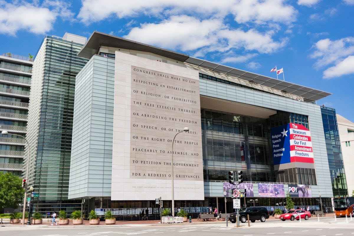 Newseum building to be sold to Johns Hopkins University in $372M deal -  Curbed DC