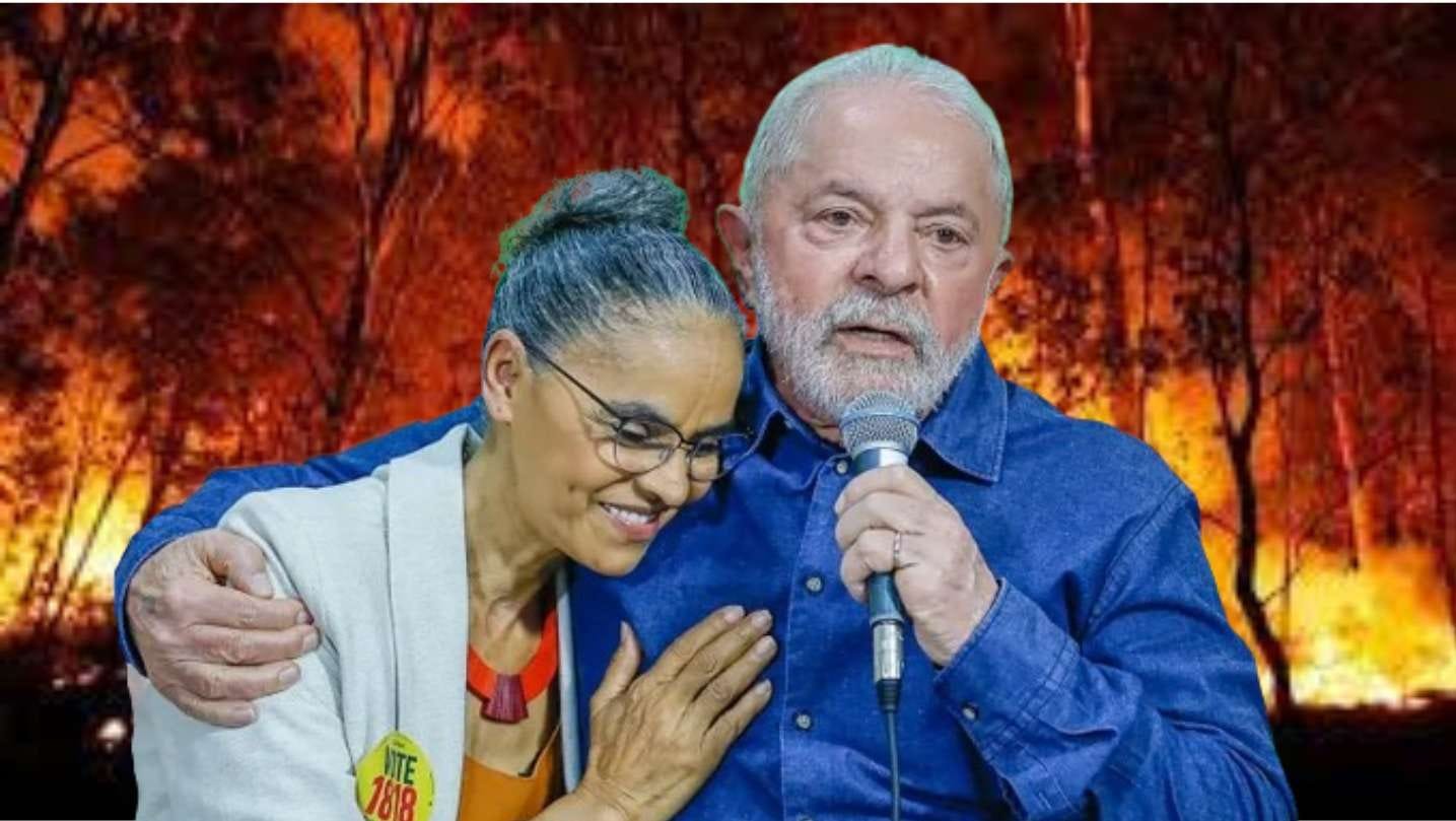 Durante mandato de Lula e gestão de Marina Silva, queimadas avançam na Amazônia