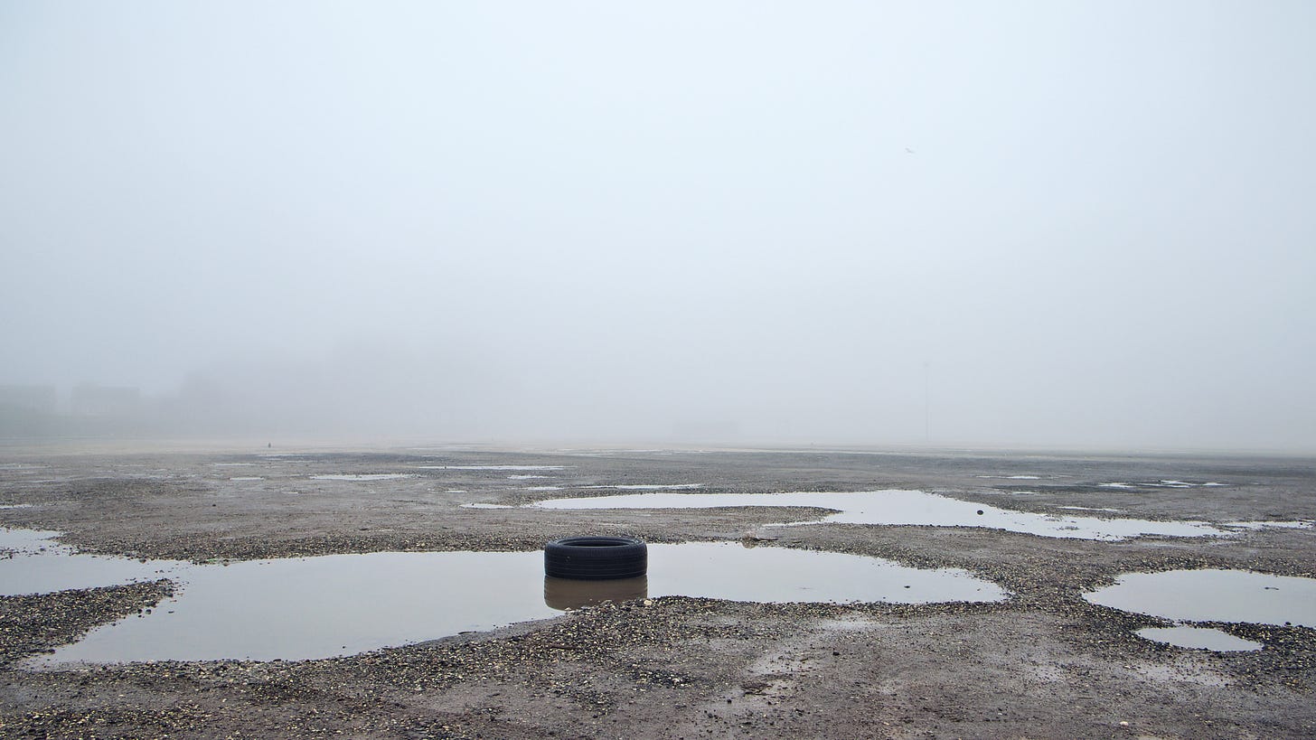 West Park fog, Hull, 2015. © Jerome Whittingham