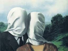 The Lovers I, 1928 by Rene Magritte