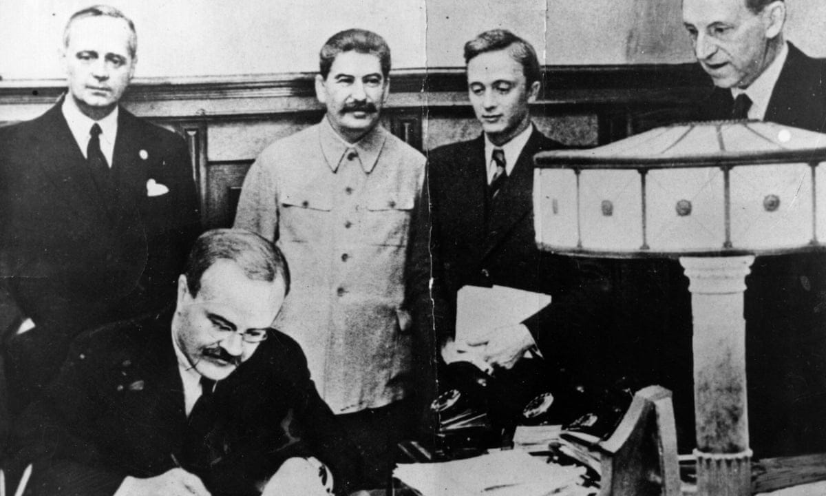 The Molotov-Ribbentrop pact – archive, August 1939 | Second world war | The  Guardian