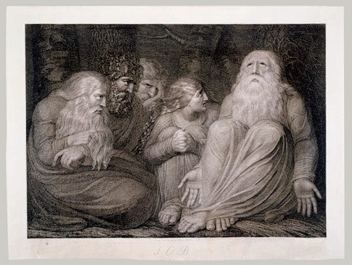 William Blake's Masterpiece Illustrations of the Book of Job (1793-1827) |  Open Culture