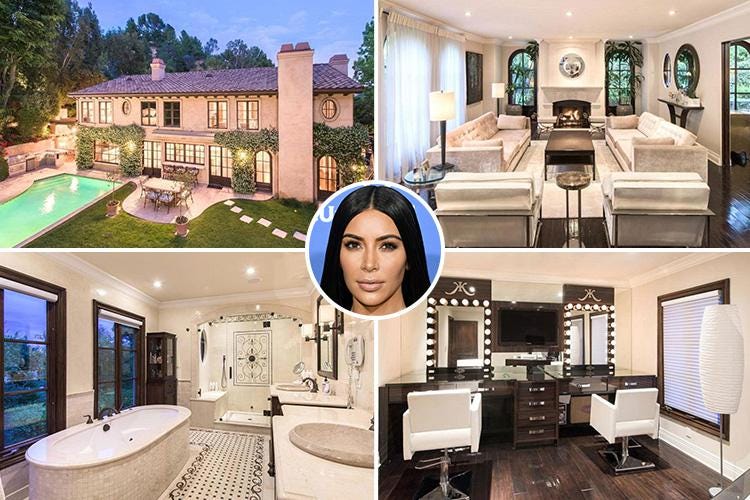 See inside Kim Kardashian's starter home where ex Kris Humphries proposed  as it hits the market for £4.2million | The Sun