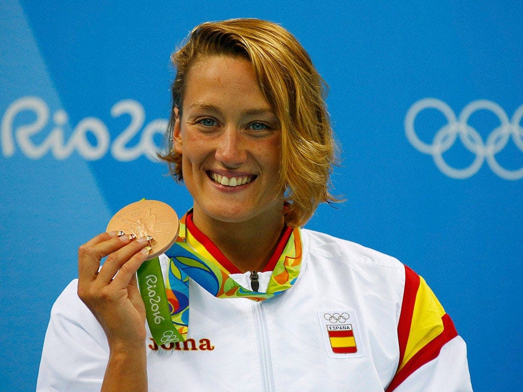 mireia belmonte primera medalla espana juegos olímpicos rio janeiro 2016 |  Vogue España
