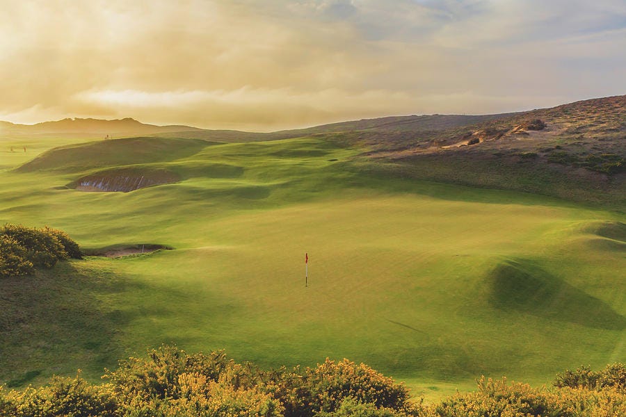 Old Macdonald Golf Course Hole 16 Photograph by Mike Centioli - Pixels