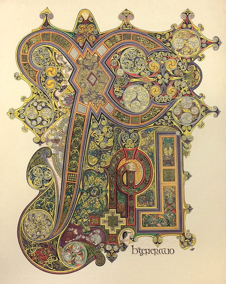 Reproducing the Book of Kells