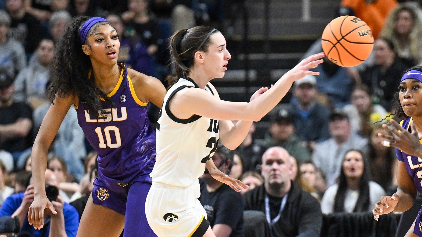 LSU-Iowa rematch nets record audience for women's basketball - OPB