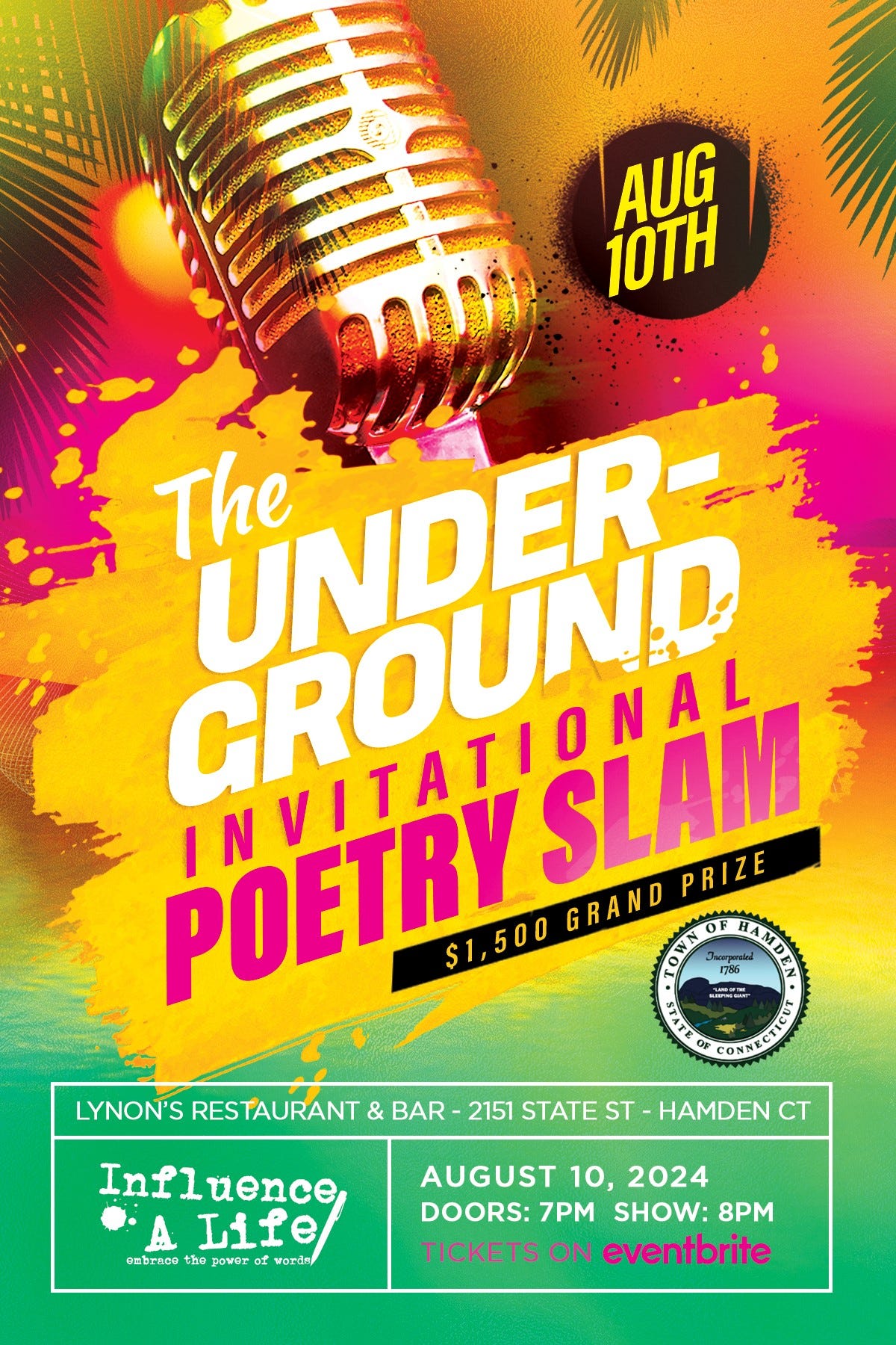 aug 10 underground poetry slam