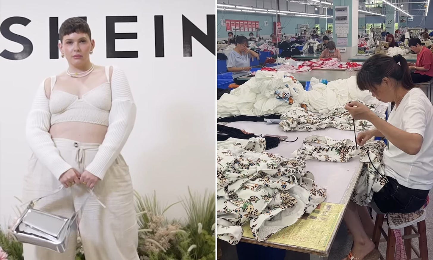 Influencer slammed for praising Shein factory despite company's long  history of labor abuse | Daily Mail Online