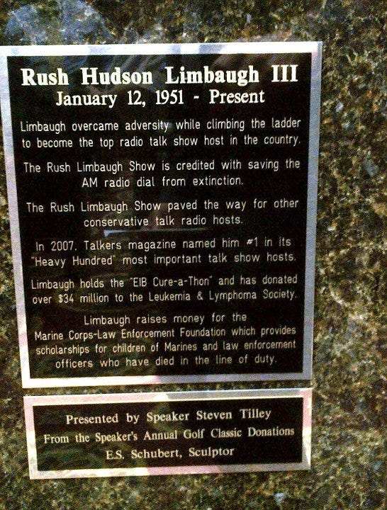Limbaugh Famous Missourians