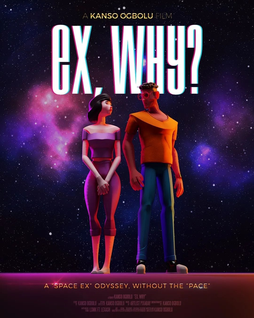 "Ex, why?" tells the story of two former lovers who, seeking closure, meet up one last time. This leads to a chain of events that may change the course of their lives forever.