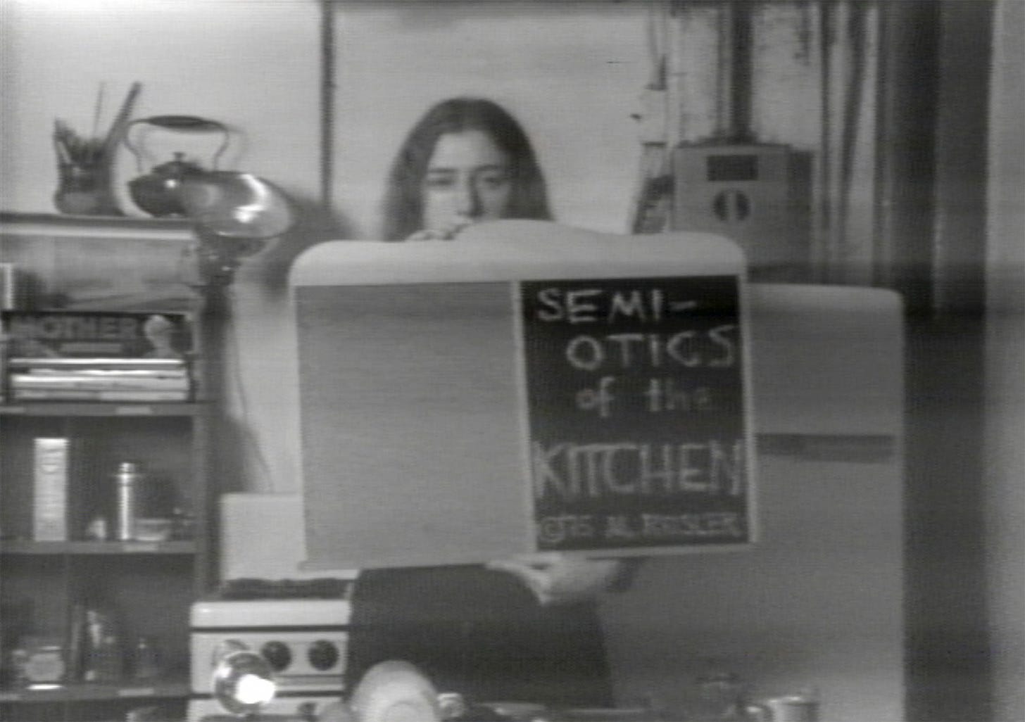 Martha Rosler invented the Semiotics of the Kitchen