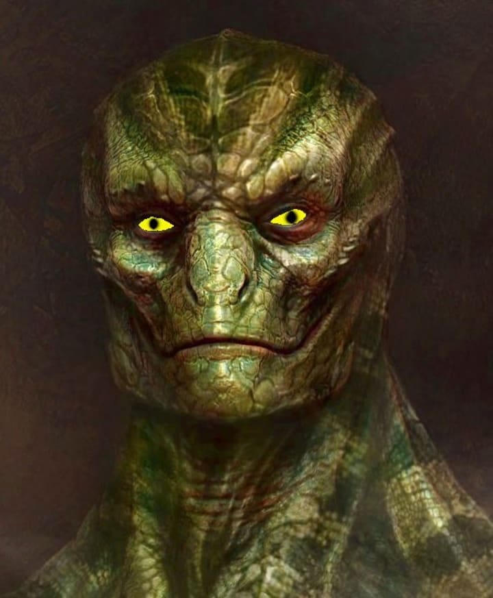 depiction of reptilian