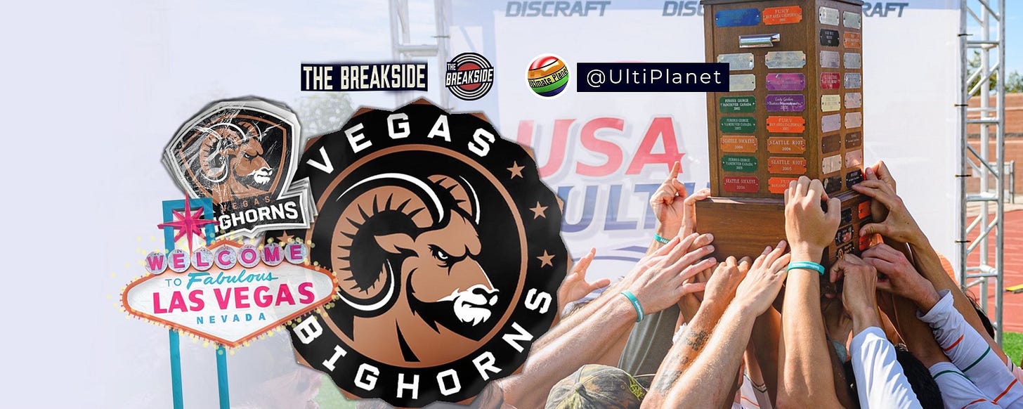 The Breakside UFA Las Vegas Bighorns