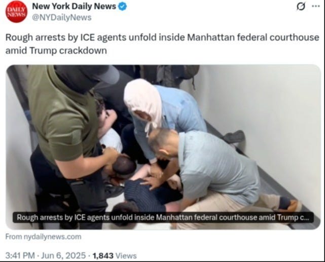 ICE is making more arrests inside courthouses around the country. ICE is making more arrests inside courthouses around the country.