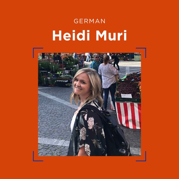 Portrait of Heidi Muri