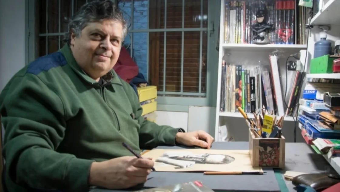 Un ilustrador bahiense, en la Feria Internacional del Libro