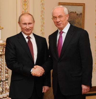 Путин – Азарову: ''Поэтому вы у нас кровь-то и пьёте'' | Украинская правда