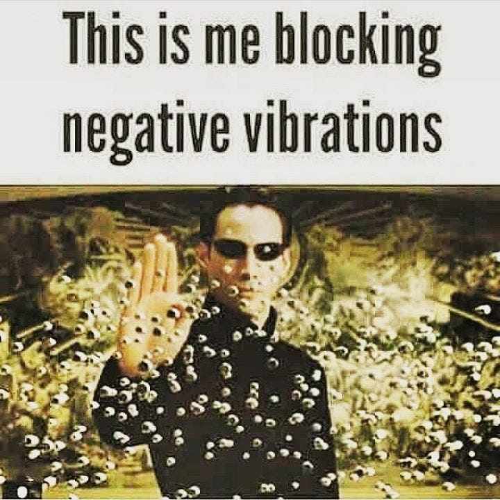 Blocking negative energies - via 🌹1stGodॐEyeAm♏eL🔮🌈🦂Preaching🕉️  (@3rdeye.art.n.tarot.mel) on Insta… | Funny spiritual memes, Negativity,  Law of attraction tips