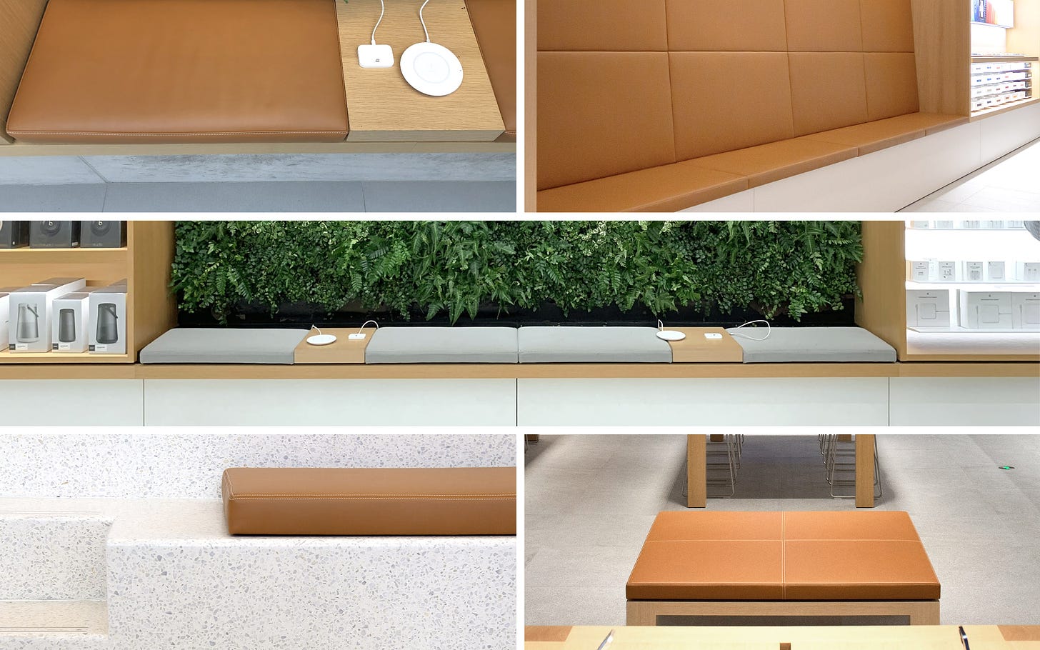 Apple Store Benches