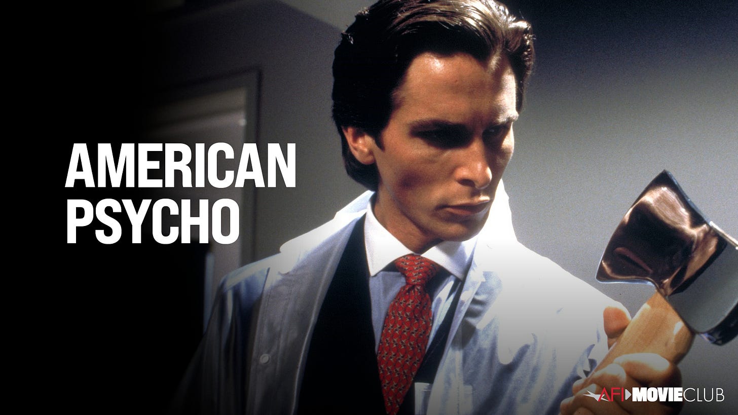 AFI Movie Club: AMERICAN PSYCHO | American Film Institute