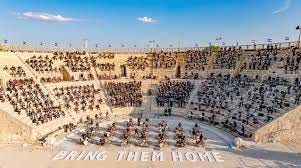 1,000 musicians in Caesarea call to bring hostages home | The Times of  Israel