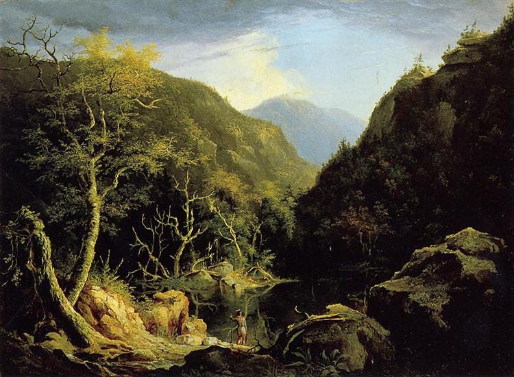 Autumn in the Catskills, 1827 - Thomas Cole - WikiArt.org
