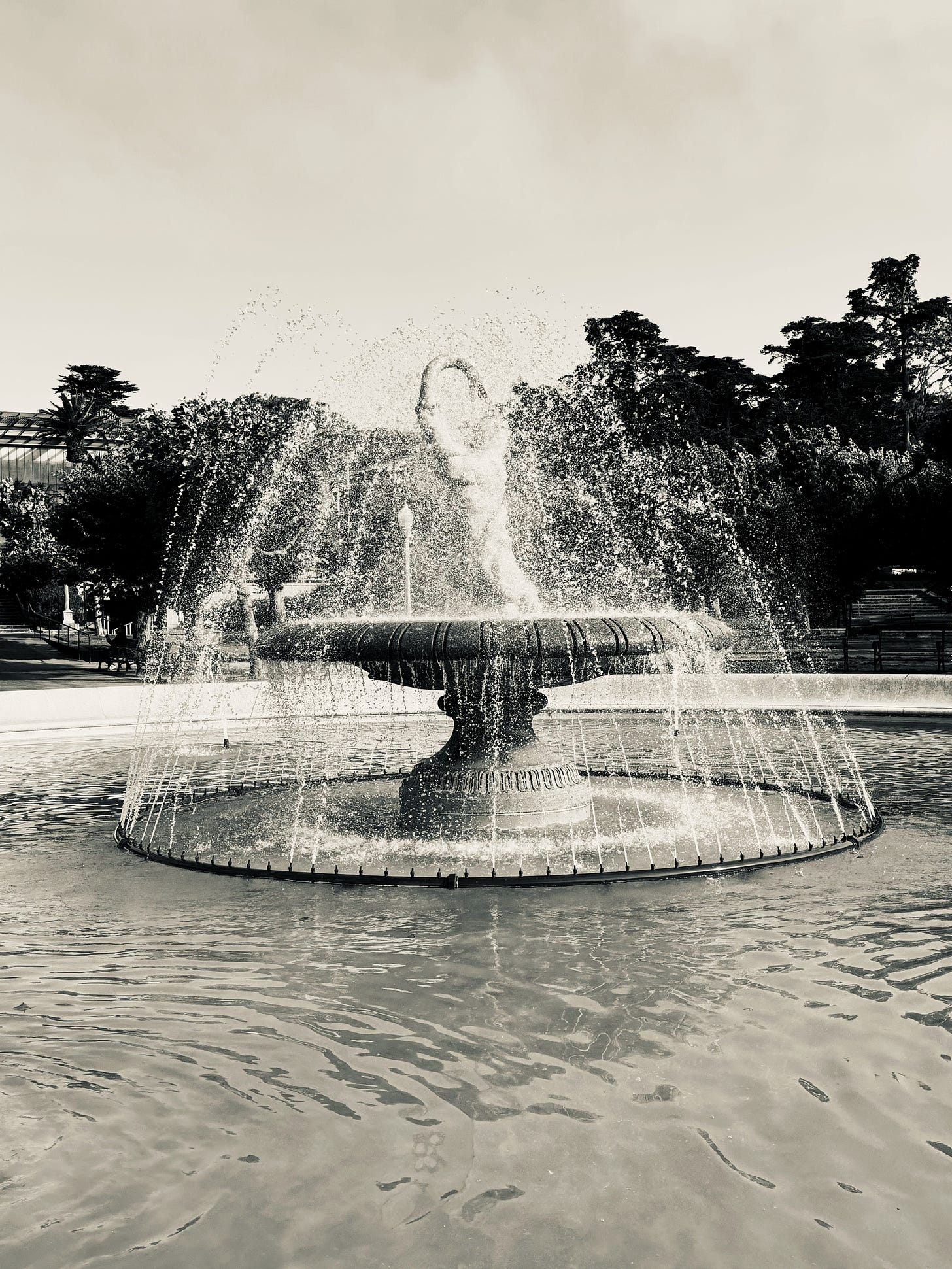 Fountain in the park 