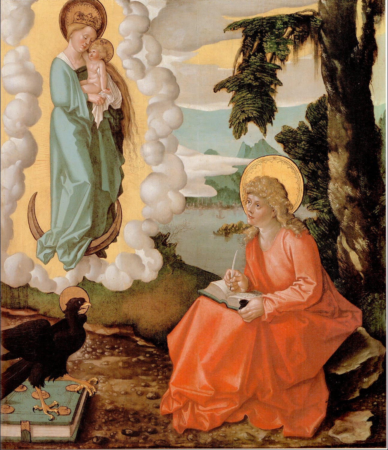 Baldung Grien's St. John on Patmos (1511) | EPPH | Art's Masterpieces  Explained