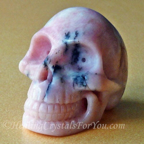 Pink Petalite Crystal Skull