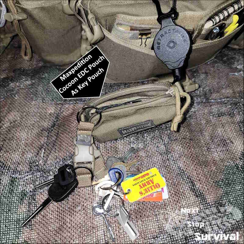 Maxpedition Cocoon EDC Pouch As Key Pouch