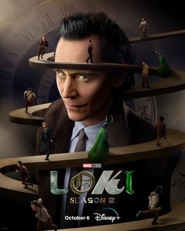 New Loki Season 2 Poster Finds the God of Mischief Running ...