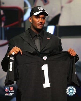 JaMarcus Russell - 2007 NFL Draft Day Poster by Unknown at FramedArt.com