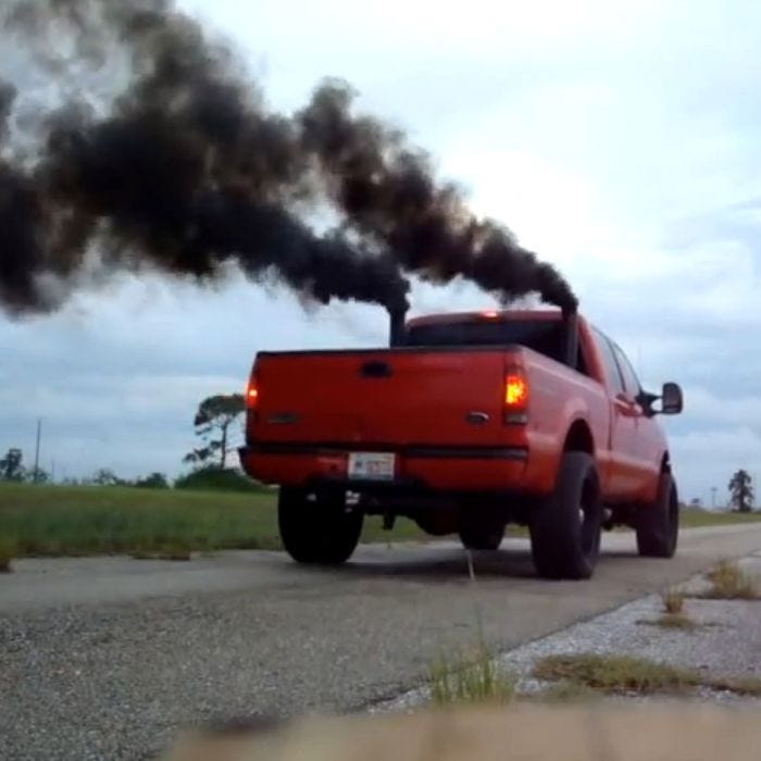 pickup trucks with smoke stacks