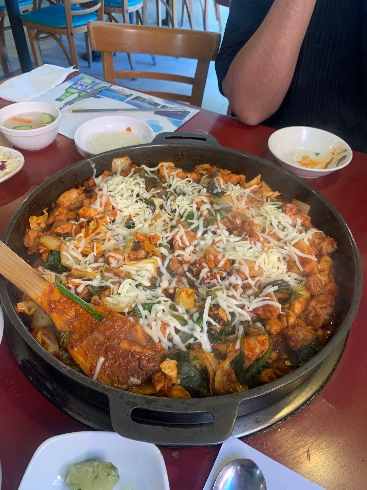 Mapo Dak Galbi's signature dish