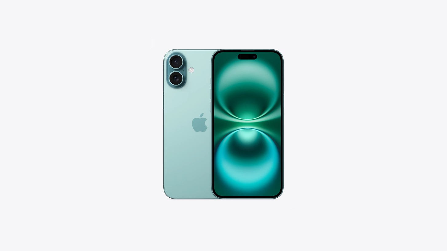 Apple iPhone 16 Plus Teal