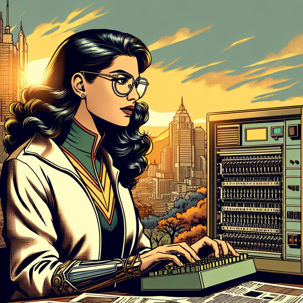 female data enigineer; historical computer
