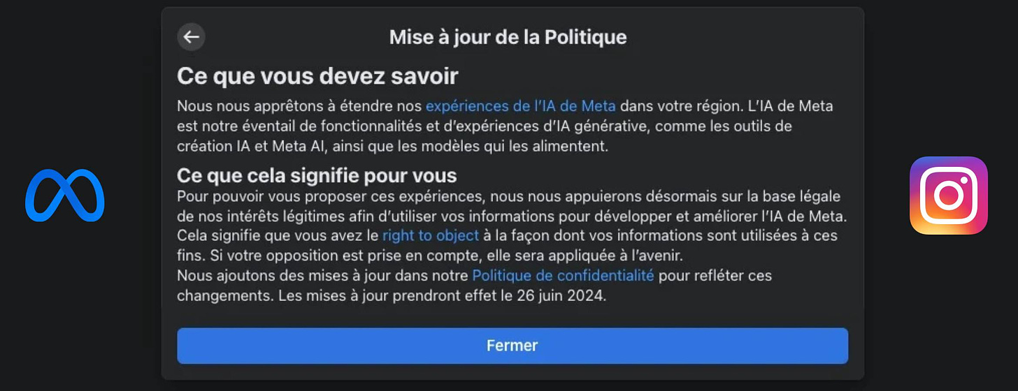 Meta entraine son IA avec vos contenus Instagram, voici comment l'en  empêcher – La Réclame