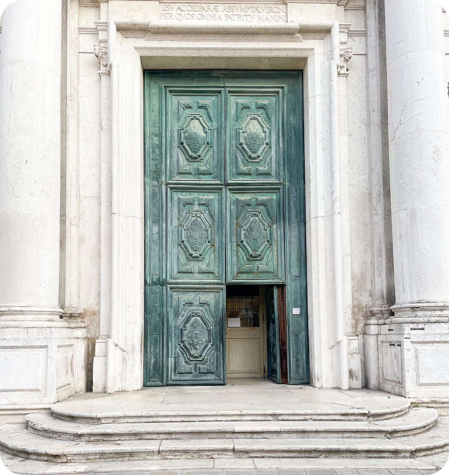 A doorway, Venice, Italy
