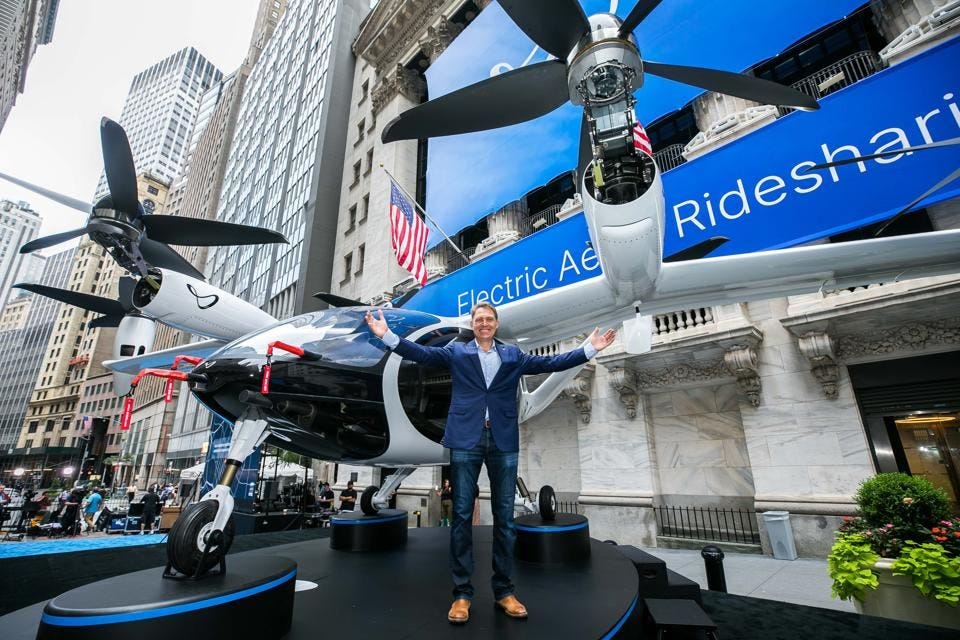 Electric Air Taxi Maker Joby Goes Public, Offering Investors Sky-High  Potential—And Risk