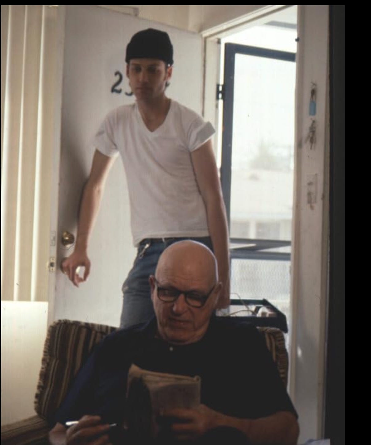 Michael Tierney and his uncle Larry on EVICTED.