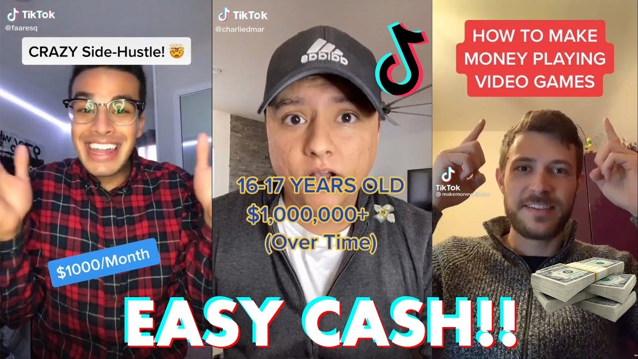 HOW TO GET MONEY EASILY!! (Tips And Side Hustles) l TikTok Compilation -  YouTube