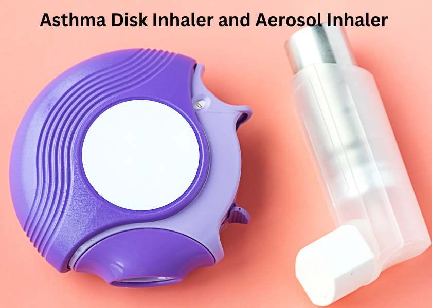 Example Image of Ashma Disk Inhaler and Aerosol Inhaler